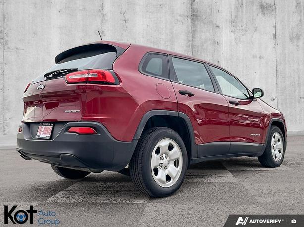 2016 Jeep Cherokee Sport | Remote Start | Heated Seats & Steering Wheel | Blueto image 5