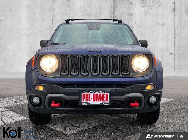 2018 Jeep Renegade Trailhawk | 4WD | 2 Sets of Tires+Rims | Remote Start | Keyle image 2