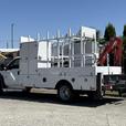 2013 Ford F-550 Regular Cab Dually 2WD Diesel Crane Service Truck with PTO thumbnail image 7