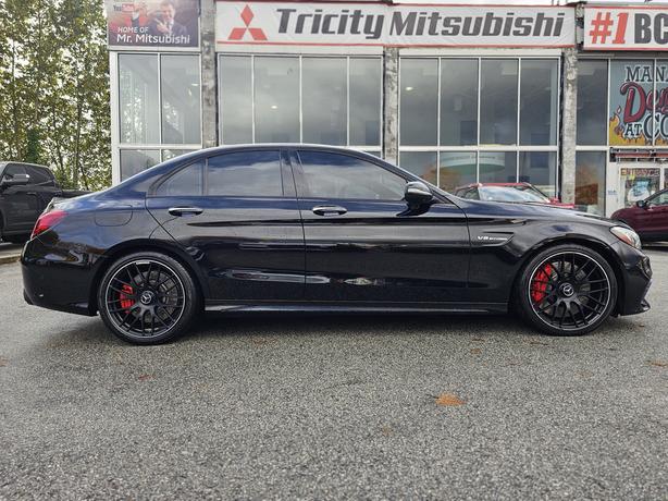 2019 Mercedes-Benz C-Class AMG C 63 S Sedan, Performance Seats, Local B.C image 4