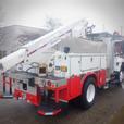 2012 International 7300 Workstar Crane Service Truck with Air Brakes Dually Dies thumbnail image 8