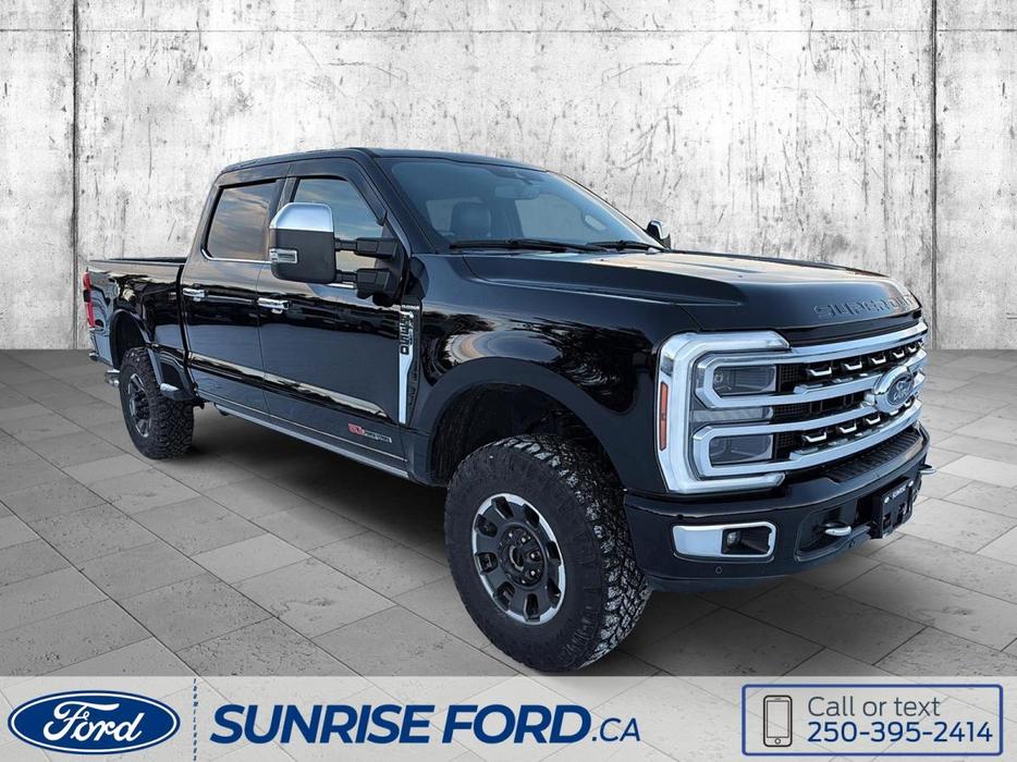 2024 Ford Super Duty F-350 SRW Platinum - PREMIUM LEATHER SEATING, ADVANCED DRIV display photo