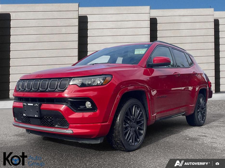 2022 Jeep Compass Red Edition display photo