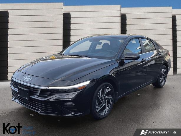 2025 Hyundai Elantra Hybrid Luxury HEATED & VENTILATED FRONT SEATS! ADAPTIVE CRU image 1