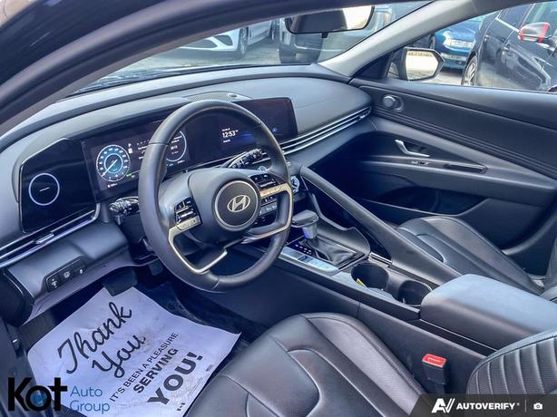 2025 Hyundai Elantra Hybrid Luxury HEATED & VENTILATED FRONT SEATS! ADAPTIVE CRU image 6
