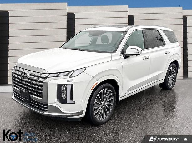 2023 Hyundai Palisade Ultimate Calligraphy ! LEATHER! SUNROOF! 360 CAMERA! NO AC image 1