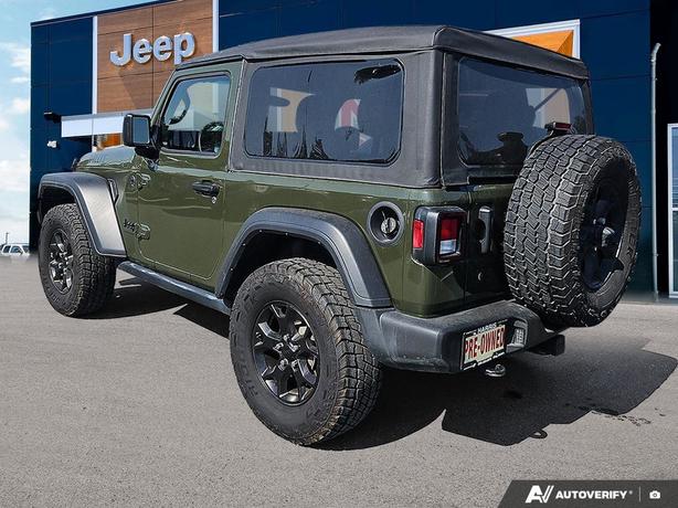 2023 Jeep Wrangler Willys Sport 2 Door 4x4 | No Reported Accidents | Low KM! image 4