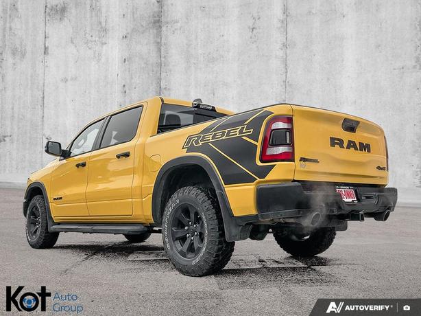 2023 RAM 1500 Rebel | 5.7L HEMI V8 | 5'7" Box | Loaded! | Remote Start | Heated  image 3