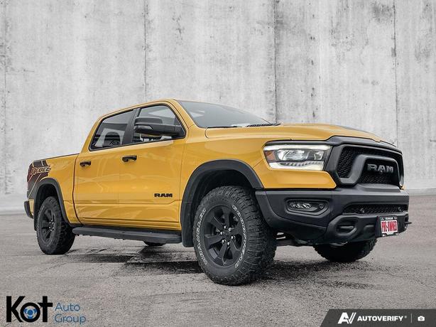 2023 RAM 1500 Rebel | 5.7L HEMI V8 | 5'7" Box | Loaded! | Remote Start | Heated  image 7