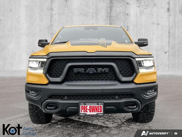 2023 RAM 1500 Rebel | 5.7L HEMI V8 | 5'7" Box | Loaded! | Remote Start | Heated  image 8