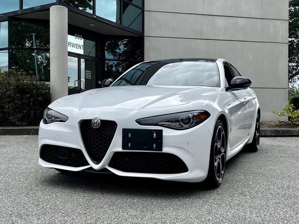 2023 Alfa Romeo Giulia Q4 AWD with Red Leather  Heated Seats image 3