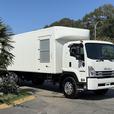 2024 Isuzu FVR 28-Foot Cummins Diesel Cube Van with Power Tailgate and Partition thumbnail image