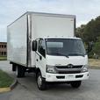 2020 Hino 195 20-Foot Diesel Cube Van Box Truck with Loading Ramp thumbnail image 2