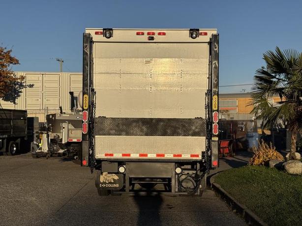 2018 Hino 268 18-Foot Cube Van with Lift Gate and Rear Shelving image 8