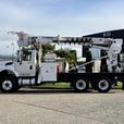 2011 International 7500 Terex Digger Derrick Flat Deck with 48-Foot Platform Hei thumbnail image 5
