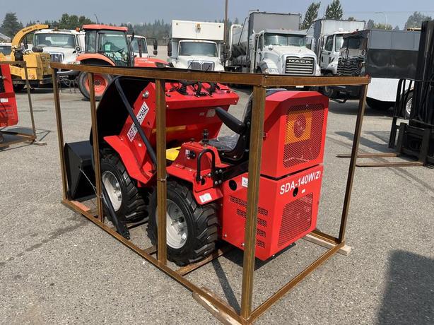 2025 AGT SDA-140W(Z) Ride-On Mini Skid Steer with 44" Bucket – Gas-Powered, Ne image 6