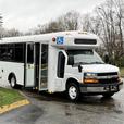 2013 Chevrolet Express G4500 21-Passenger Diesel Bus with Wheelchair Ramp thumbnail image 1