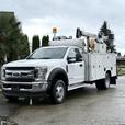 2018 Ford F-550 XLT 4WD Crane Truck with Service Body thumbnail image 4