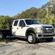 2014 Ford F-550 Super Duty 4x4 Crew Cab 11-Foot Flat Deck Truck thumbnail image