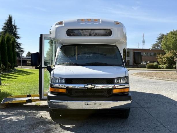 2014 Chevrolet Express G4500 19-Passenger Kneeling Wheelchair Accessible Bus - D image 3