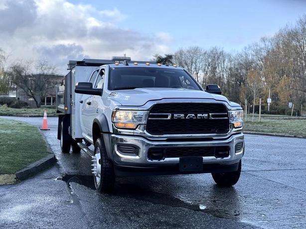 2021 RAM 5500 Crew Cab 4x4 DRW Cummins 9-Foot Dump Truck image 2