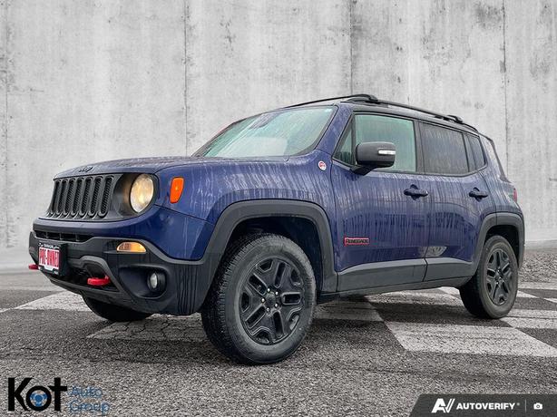 2018 Jeep Renegade Trailhawk | 4WD | 2 Sets of Tires+Rims | Remote Start | Keyle image 1