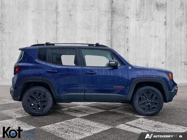 2018 Jeep Renegade Trailhawk | 4WD | 2 Sets of Tires+Rims | Remote Start | Keyle image 4