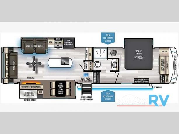 Used 2022 Forest River RV Cherokee Arctic Wolf Suite 3550 image 2