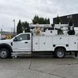 2018 Ford F-550 XLT 4x4 Diesel Service Truck with Tiger Crane thumbnail image 6