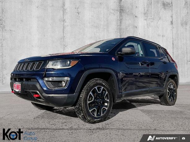 2021 Jeep Compass Trailhawk Elite | Trailer Tow Package | Premium Alpine Speaker image 1