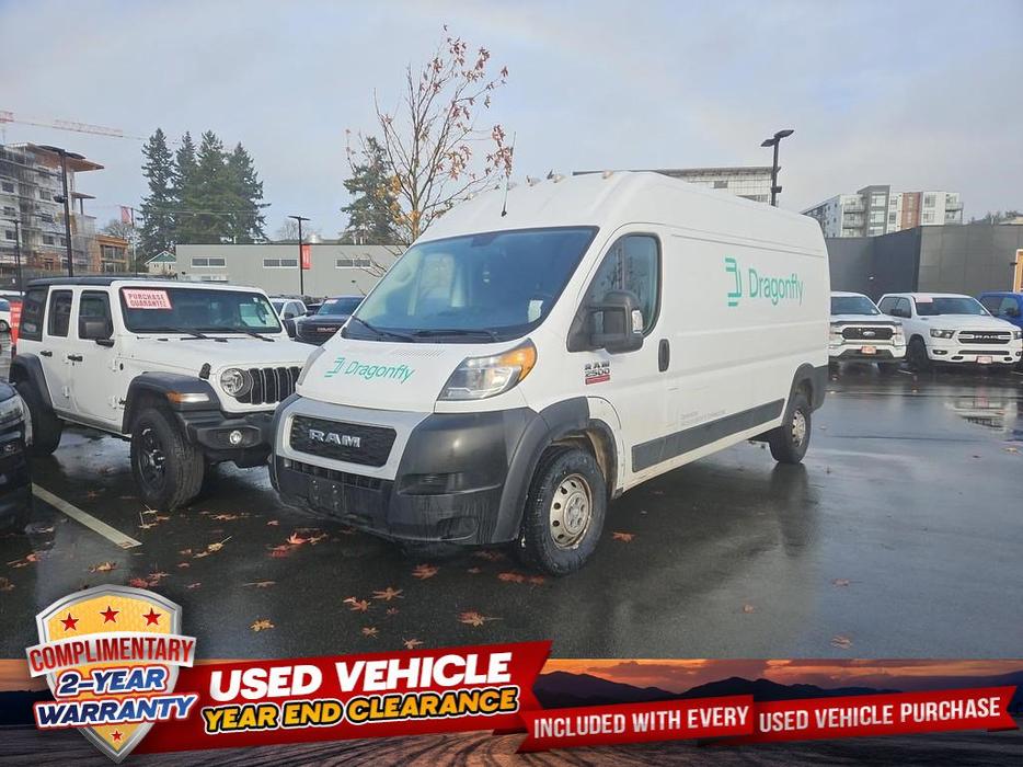 2020 RAM ProMaster Cargo Van 2500 High Roof 159 WB | Bluetooth Hands-Free! display photo