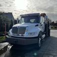 2013 International DuraStar 4300 Dump Truck With Crane Air Brakes Diesel thumbnail image 4