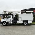 2020 International MV607 Cummins Terex Bucket Truck with Dumping Service Body thumbnail image 5