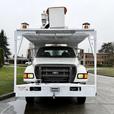 2015 Ford F750 XLT Super Duty Cummins Versalift Bucket Truck with 11-Foot Dump thumbnail image 3