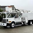 2015 Ford F750 XLT Super Duty Cummins Versalift Bucket Truck with 11-Foot Dump thumbnail image 5