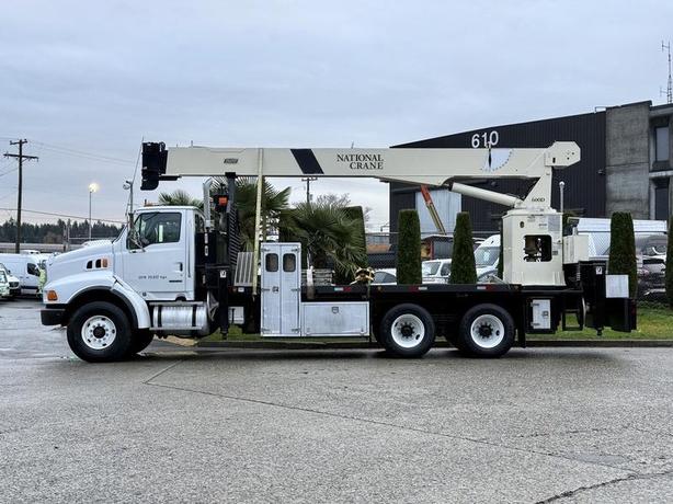 2004 Sterling LT9500 National Crane 600D Flat Deck Crane Truck image 6