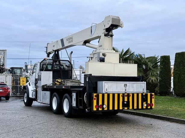 2004 Sterling LT9500 National Crane 600D Flat Deck Crane Truck image 8