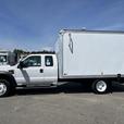 2008 Ford F-450 SD Super Duty 12-Foot Cube Van Diesel with Rear Shelving thumbnail image 2
