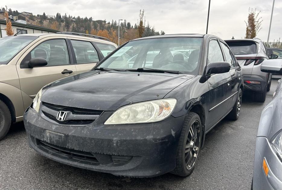 2005 Honda Civic Sedan Lx-G AUTO, FABRIC SEATS, CRUISE CONTROL, AM+FM RADIO, POW display photo