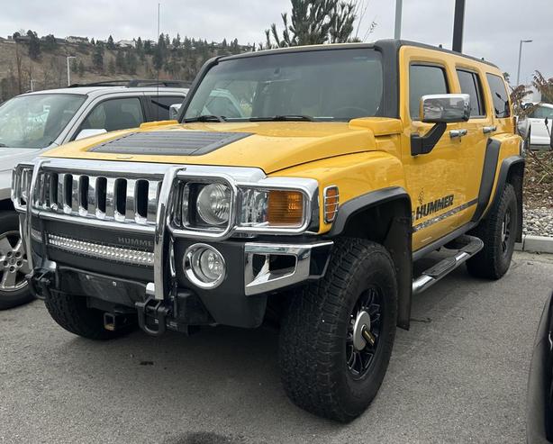 2006 Hummer H3 Base AUTO, POWER WINDOWS AND LOCKS, BRIGHT YELLOW, 4X4, MATCHING  image 1