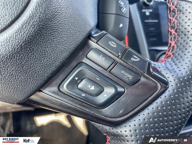 2019 Subaru WRX Sti Sport-Tech MANUAL, BLUETOOTH, FABRIC SEATS, GREY AND RED INT image 8