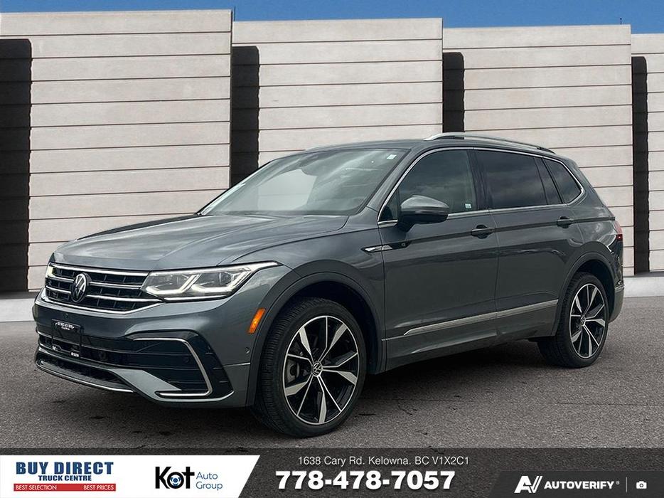 2024 Volkswagen Tiguan Highline R-Line display photo