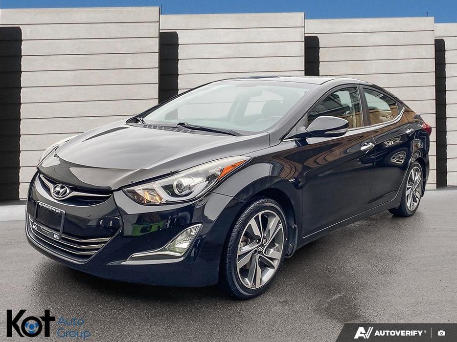 2015 Hyundai Elantra Limited SUNROOF! BLUETOOTH! BACKUP CAMERA! display photo