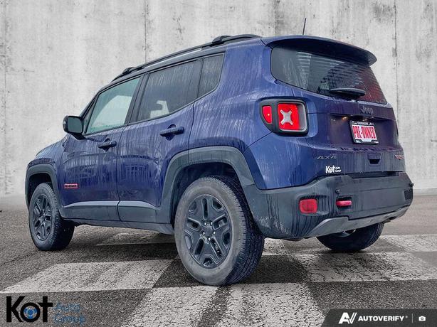 2018 Jeep Renegade Trailhawk | 4WD | 2 Sets of Tires+Rims | Remote Start | Keyle image 7