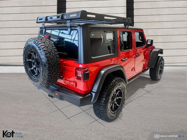 2024 Jeep Wrangler 4xe RUBICON EDITION PLUS IN HYBRID!! BACKUP CAMERA!  ALPINE P image 4