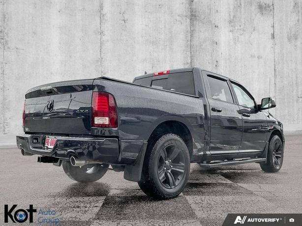2018 RAM 1500 Sport | 3.0L EcoDiesel V6 | Loaded! | Trailer Tow Package | Heated image 5