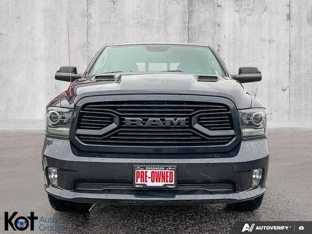 2018 RAM 1500 Sport | 3.0L EcoDiesel V6 | Loaded! | Trailer Tow Package | Heated image 8