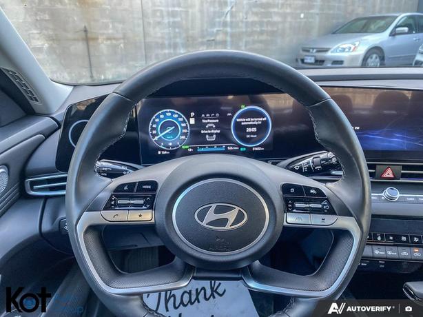 2025 Hyundai Elantra Hybrid Luxury HEATED & VENTILATED FRONT SEATS! ADAPTIVE CRU image 7
