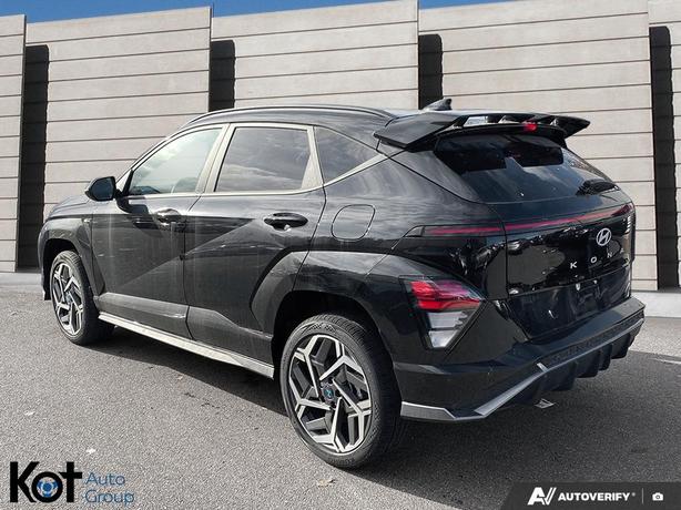 2024 Hyundai Kona N Line APPLE CARPLAY & ANDRIOD AUTO! HEATED SEATS! BACKUP CAME image 4