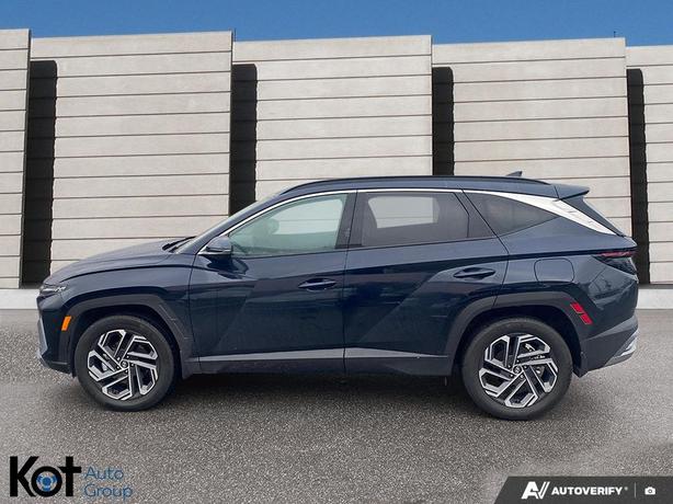 2025 Hyundai Tucson Hybrid Ultimate PANORAMIC SUNROOF! HEATED & VENTILATED LEATH image 3